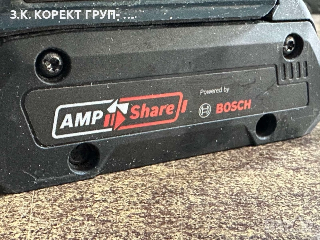 Акумулаторен ъглошлайф Bosch GWS 18V-7 Professional + 1бр батерия 4Ah, снимка 7 - Други инструменти - 52722204