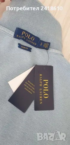 POLO Ralph Lauren Pique Cotton Slim Fit Mens Size S НОВО! ОРИГИНАЛ! Мъжка Тениска!, снимка 14 - Тениски - 50004024