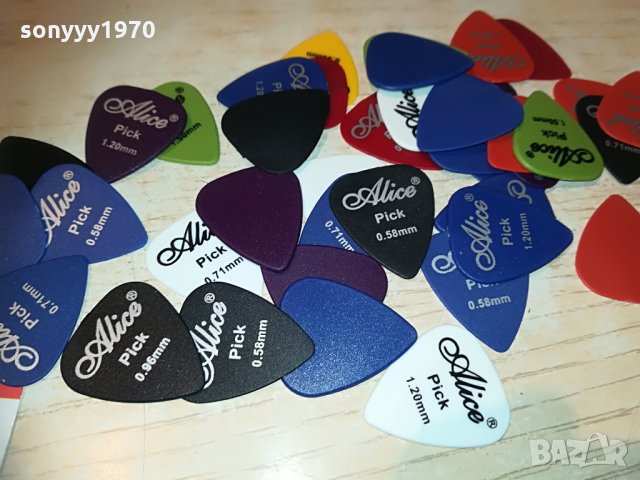 📢перца за свирене на китара 10бр, снимка 3 - Струнни инструменти - 29675907