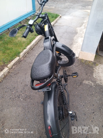 Електрически велосипед Z8 fite bike , снимка 6 - Велосипеди - 53956636