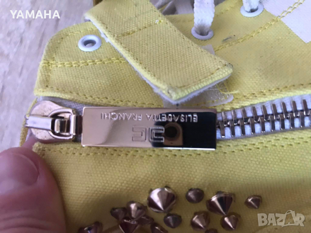 Elisabetta Franchi  Дамски  Кецове 38, снимка 6 - Дамски елегантни обувки - 36393292