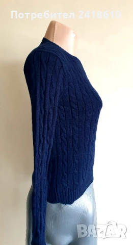 POLO Ralph Lauren Cable Pima Cotton Size S НОВО! ОРИГИНАЛ! Дамски Пуловер!, снимка 11 - Блузи с дълъг ръкав и пуловери - 53284691