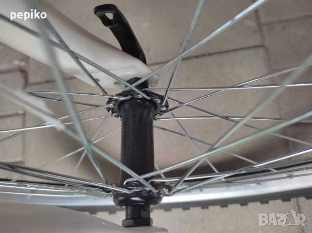 Продавам колела внос от Германия юношески велосипед AVIGO STYLIN 24 цола преден амортисьор, снимка 11 - Велосипеди - 37229551