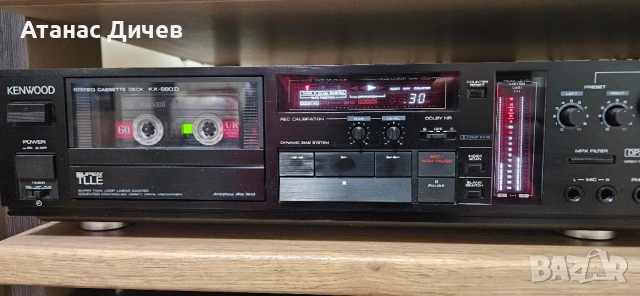 Касетен дек Kenwood KX-880 D, снимка 5 - Декове - 52321350