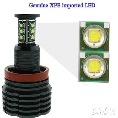 Комплект от 2 крушки Angel Eyes led marker BMW E92 60 W, снимка 4 - Аксесоари и консумативи - 42766636