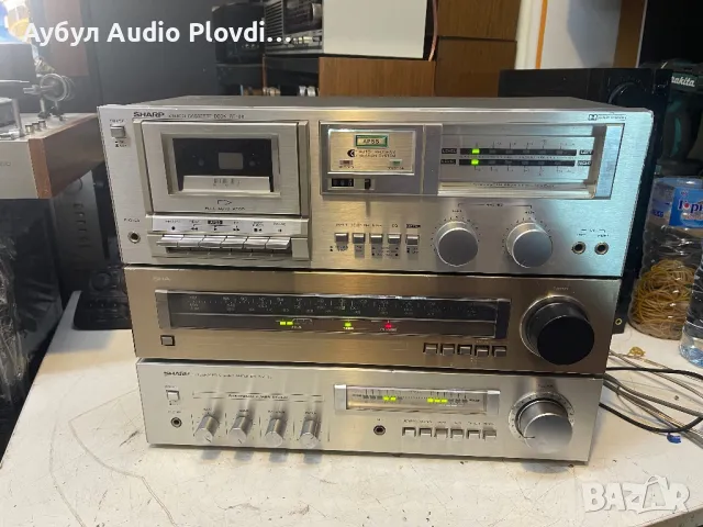 Sharp Integrated Stereo Amplifier Model SM-30. Усилвател Радио дек и Касетефон дек СЕТ., снимка 3 - Аудиосистеми - 50393556