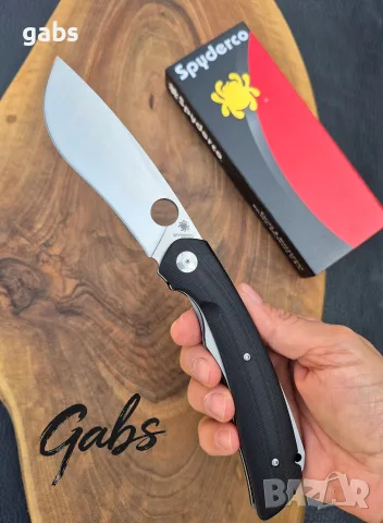 Сгъваем джобен нож Spyderco Subvert С239,светкавично отваряне Flipper, снимка 9 - Ножове - 49217205
