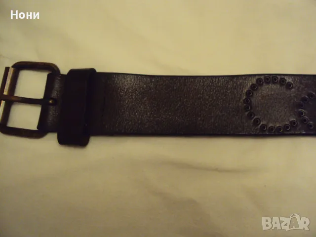 Колан мъжки естествена кожа CALVIN KLEIN, снимка 2 - Колани - 48177598