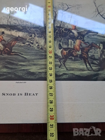 картина на ловна сцена 32/4, снимка 11 - Картини - 53159699