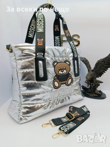 Moschino Дамска Чанта Мошино - Различни Цветове Код A1361, снимка 6 - Чанти - 53932399