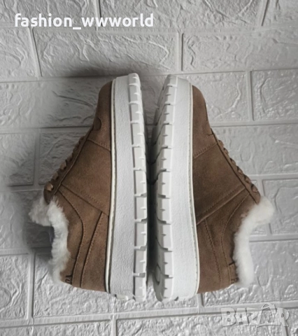 зимни дамски кецове Prada 36 реплика, снимка 5 - Кецове - 52541843