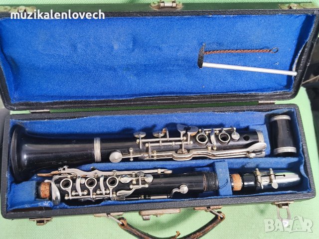 Vintage MAJOR by SELMER wood clarinet made in Germany Дървен Кларинет с куфар., снимка 2 - Духови инструменти - 40335552