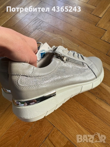 Чисто НОВИ! Дамски обувки от Естествена Кожа! 38 Номер, снимка 4 - Дамски ежедневни обувки - 52610683