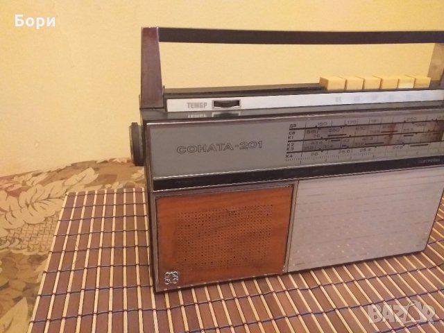 СОНАТА 201/ 1972г  Радио, снимка 3 - Радиокасетофони, транзистори - 29618758
