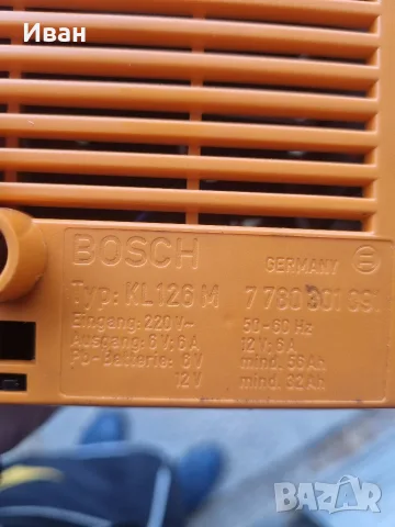 Зарядно за акумулатор BOSCH KL126M, снимка 7 - Аксесоари и консумативи - 56526988