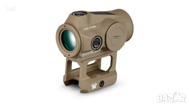 Бързомер Vortex CROSSFIRE II Red Dot Solar Tan, снимка 5 - Оборудване и аксесоари за оръжия - 56361269