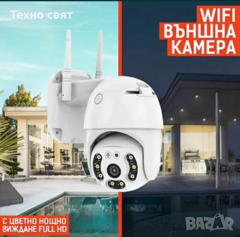 КАМЕРА 5MP+32GB карта Smart Sphere 28 LED WIFI камера, снимка 5 - IP камери - 48918086
