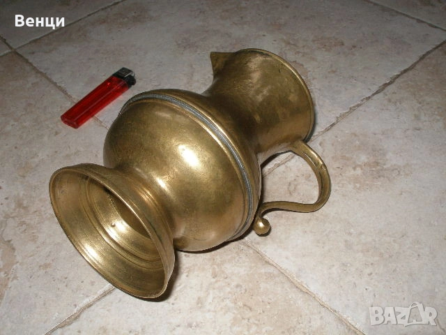 Бронзова Кана, снимка 7 - Антикварни и старинни предмети - 53016686