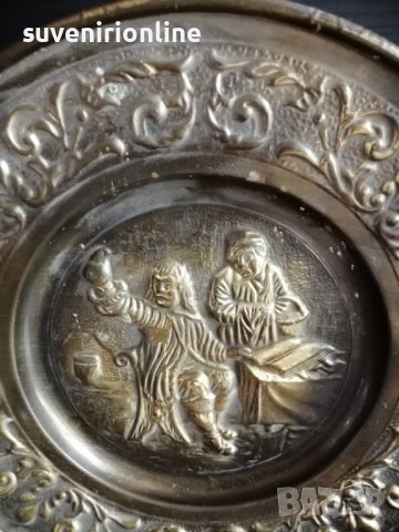 Метален сувенир за стена , снимка 2 - Антикварни и старинни предмети - 37769287