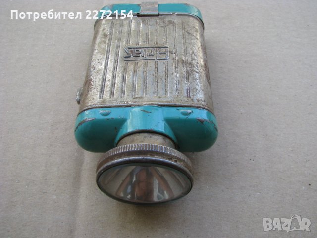 Немско фенерче с батерия, снимка 1 - Антикварни и старинни предмети - 29884342