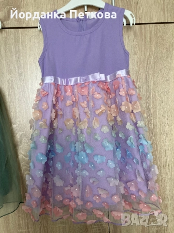 Детски рокли 110 размер 4-5 год, снимка 5 - Детски рокли и поли - 52902883