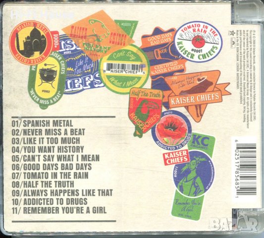 Kaiser Chiefs, снимка 2 - CD дискове - 35524231