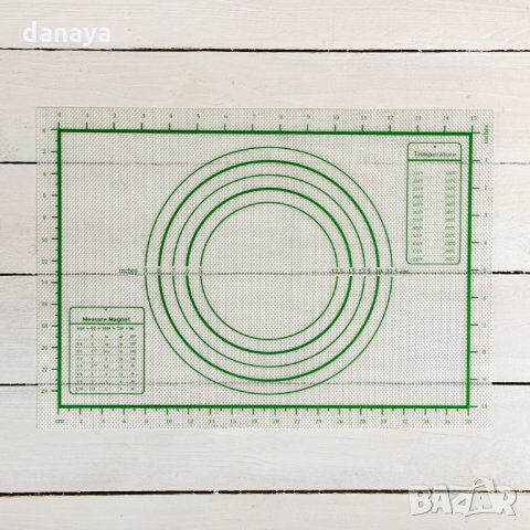 1972 Армирана разграфена подложка за точене и месене 42×29,5 см