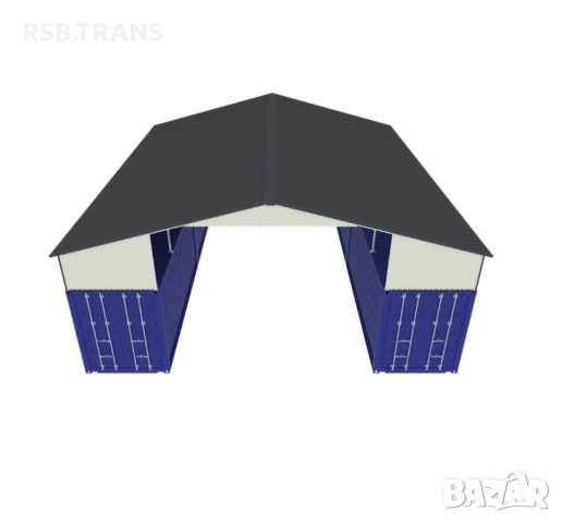 Метален гараж, конструкция заслон покрив, снимка 6 - Други - 51980701