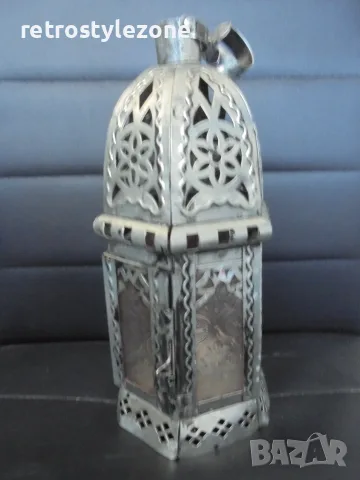 № 8764    Стар метален ламаринен фенер 