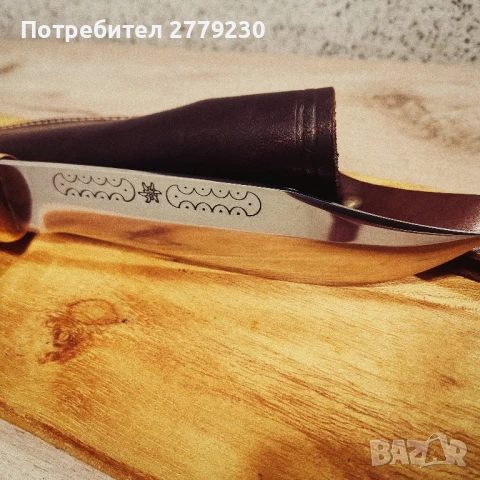 Нож на Т.Лалев с острие на Вихрен Нов!, снимка 3 - Ножове - 51422358