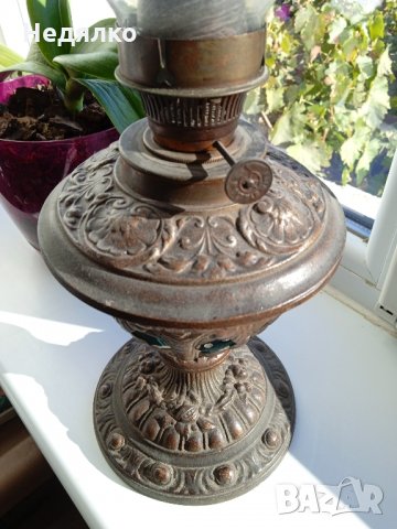 R.Ditmar.A.G.Wien,1890,Перфектна,оригинална,газена,лампа, снимка 4 - Антикварни и старинни предмети - 34349928