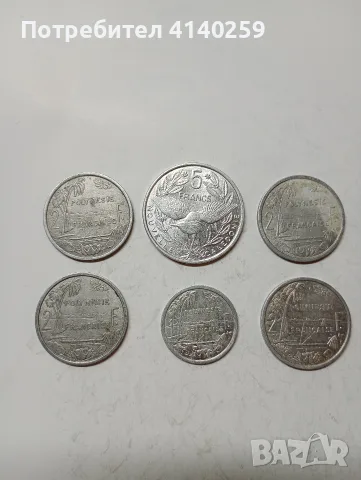НОВА КАЛЕДОНИЯ 5 ФРАНКА МОНЕТА