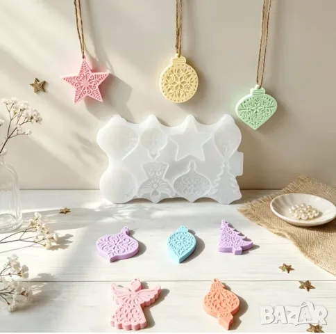 Молд играчки за елха , снимка 4 - Форми - 56436314
