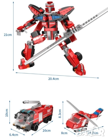 Детска играчка робот трансформарс - wj8, снимка 6 - Други - 52055539