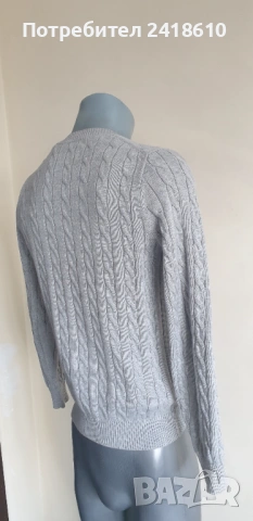 Gant  Cable Cotton / Knit C - Neck Mens Size XS - S НОВО! ОРИГИНАЛ! Мъжки Пуловер!, снимка 14 - Пуловери - 53339767