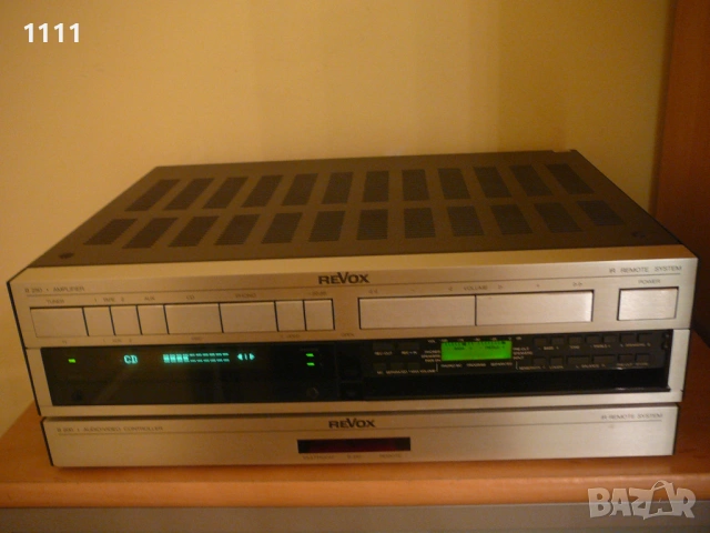 REVOX B250 I B 200, снимка 5 - Ресийвъри, усилватели, смесителни пултове - 54082453