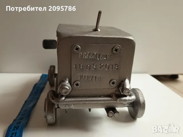 Ръчно изработена количка , снимка 5 - Антикварни и старинни предмети - 50374397