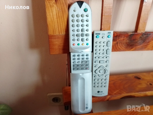 Дистанционни "LG" TV, DVD  "2бр к-т 5лв"нови!+ Батерии нови!