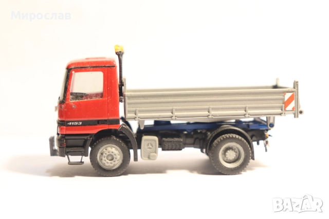 HERPA H0 1/87 MERCEDES ACTROS САМОСВАЛ КАМИОН МОДЕЛ