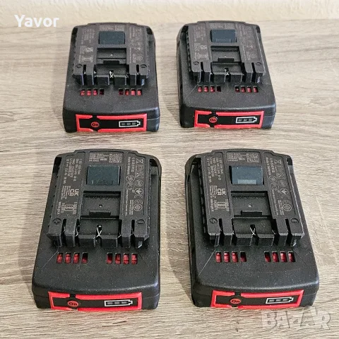 Нови акумулаторни батерии Bosch 18V 2.0Ah GBA За Винтоверт / Къртач, снимка 9 - Други инструменти - 53990575