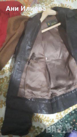 Мъжко ретро кожено яке, снимка 6 - Якета - 31132077