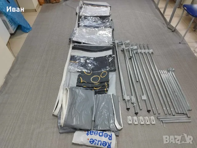 РЕЗЕРВИРАН! Форселт за каравана Dorema Daytona+опция за анекс.Размер N:13(950/975)земя-земя.Модел22г, снимка 2 - Палатки - 48325184