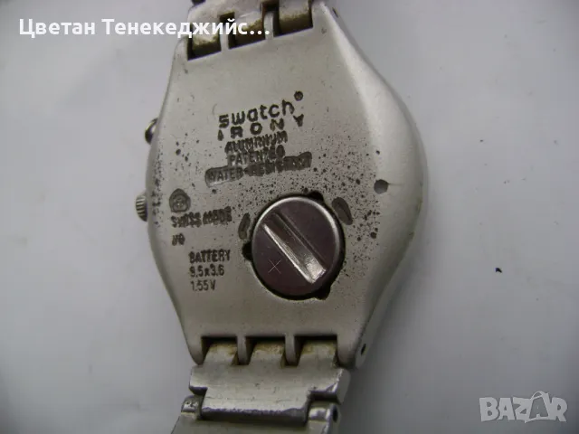 Продавам 4 кварцови и 1 механичен часовник Guess,Regent,Swatch,Gul, снимка 7 - Мъжки - 49652257