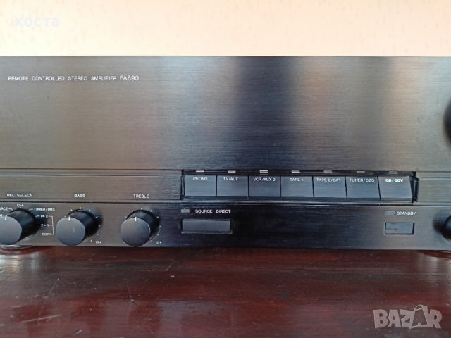 усилвател Philips FA 890, снимка 6 - Ресийвъри, усилватели, смесителни пултове - 36664267