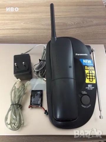 Стационарен безжичен телефон марка "Панасоник"., снимка 4 - Други - 48753817