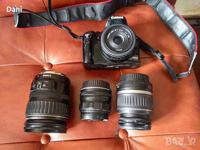 Фотоапарат Canon EOS 1000D, снимка 3 - Фотоапарати - 52399283