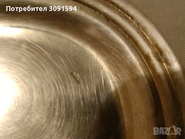  Италиански  сребърен Поднос проба 800 , снимка 8 - Антикварни и старинни предмети - 49227278