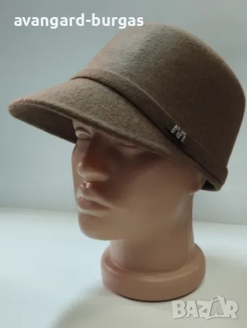  Дамска вълнена шапка бомбе,лукс 172 avangard-burgas 