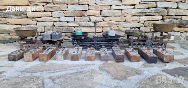 Кантар везна с тежести, грамове, снимка 5 - Антикварни и старинни предмети - 42525726