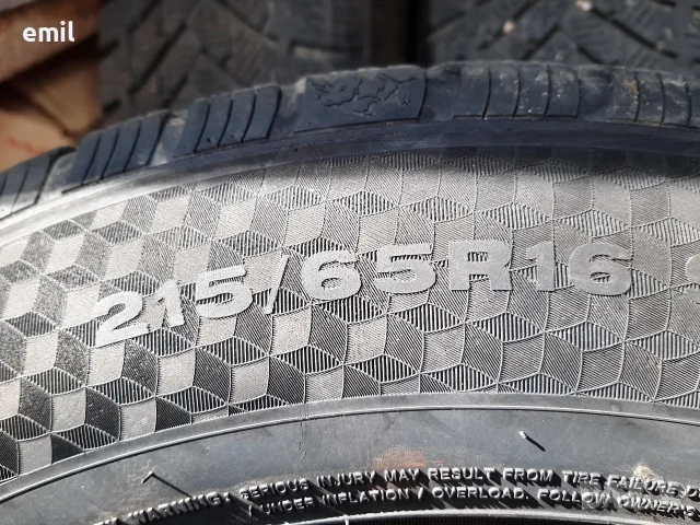 зимни 215.65.16, снимка 4 - Гуми и джанти - 56459957